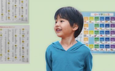 英語を学ぶ幼児